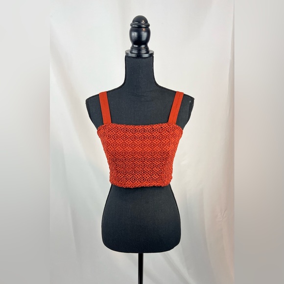 Tops - 🐚2 for $20🐚 Burnt Orange Crop Top